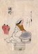 Japan: Traditional crafts and trades of the 18th century from a hand-painted album by an anonymous artist. Folio 6 (verso): Making sake